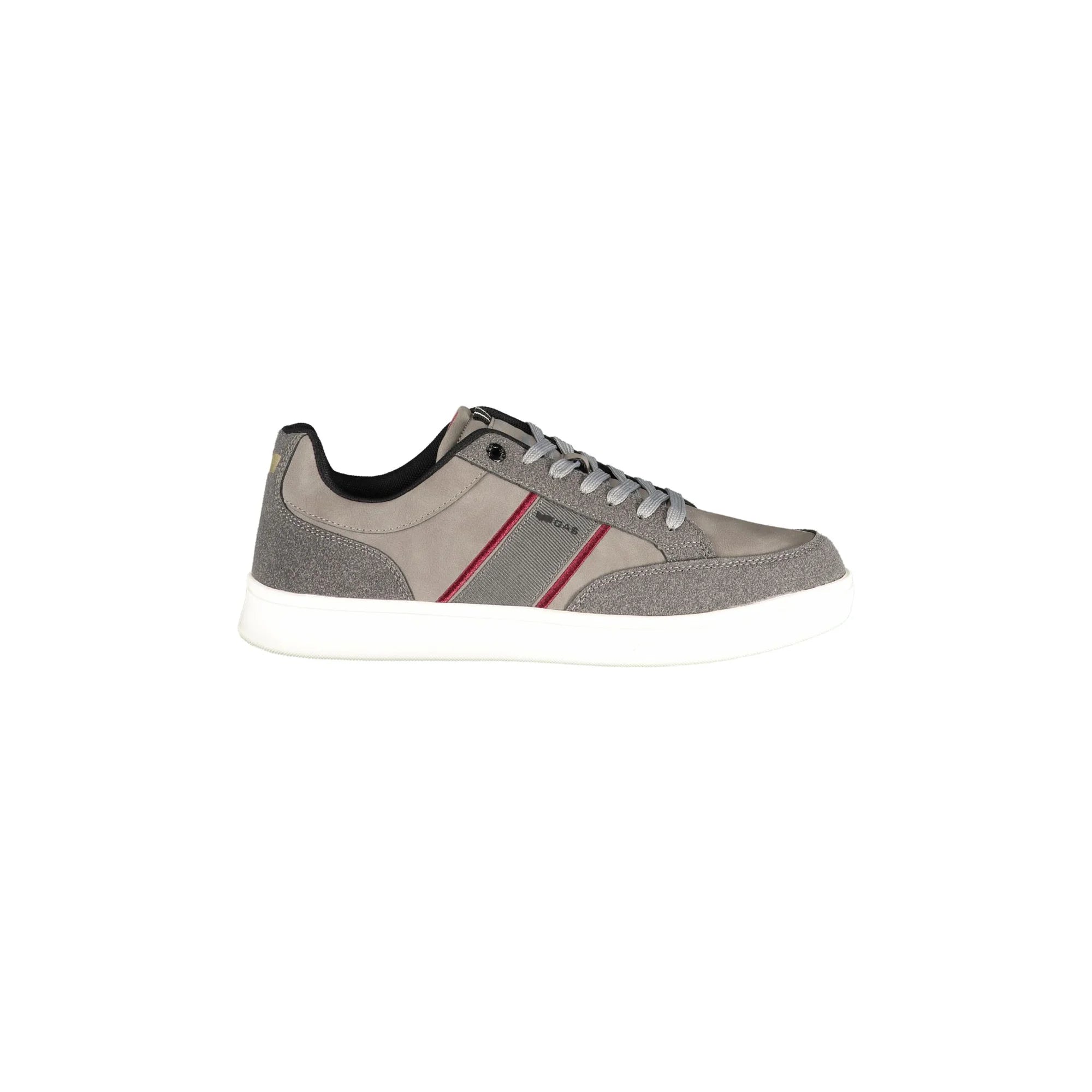 Gas Sneakers Uomo Grigie Lacci Plantare Removibile Logo Grigio - foto prodotto